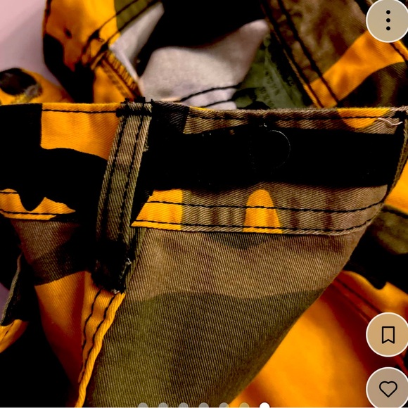 Size 27 to 31” adjustable ROTHCO VINTAGE MILITARY CARGO.Y2K .hip-hop Camo - Picture 6 of 7